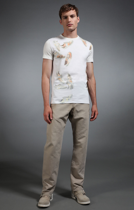 Men's photoprint t-shirt, WHITE PRINT, hi-res-1