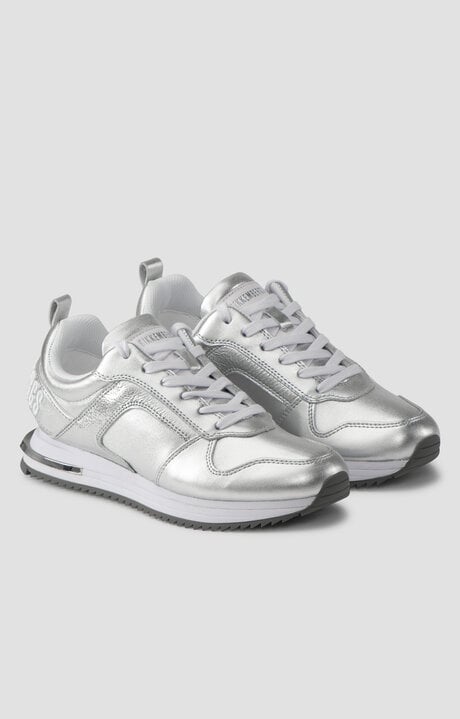bikkembergs Silver women's running shoes Harmonie