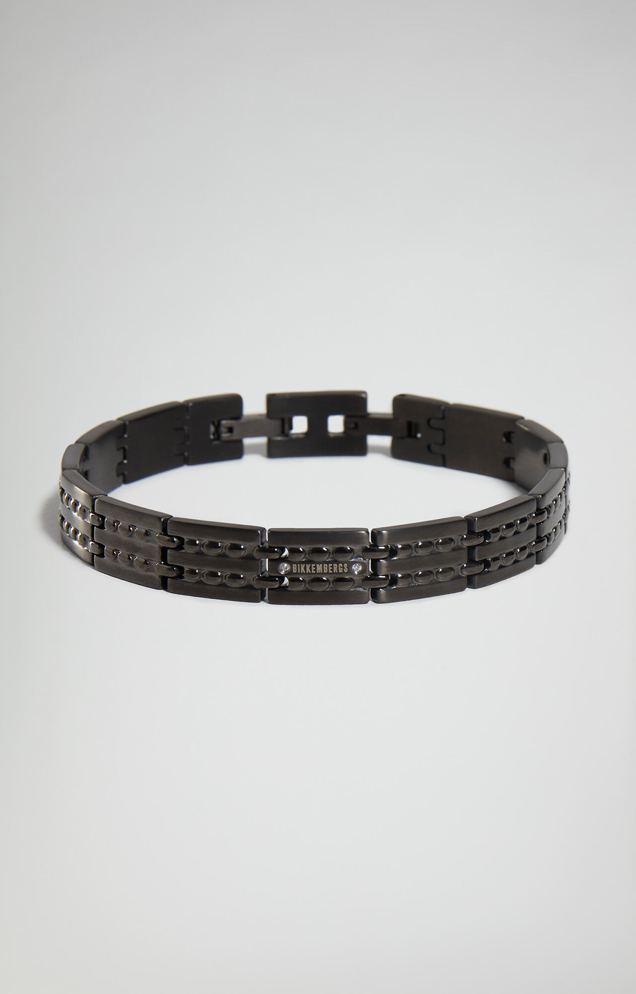 dirk bikkembergs Input men's bracelet with diamonds