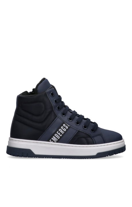 Juniors' High Top Sneakers 3167, BLUE Juniors' High Top Sneakers 3167, BLUE, hi-res-1