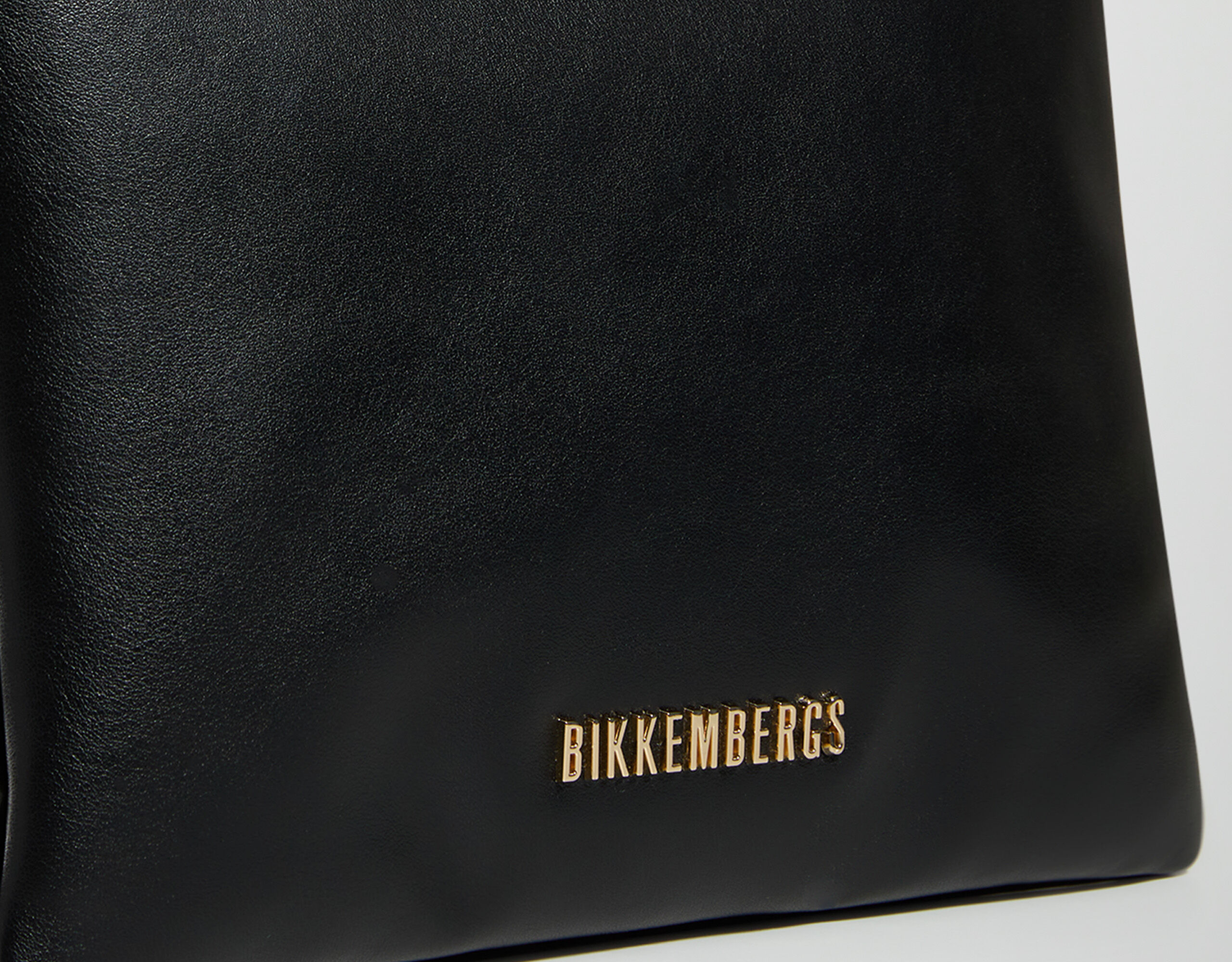 バッグ dirk bikkembergs DIRK BIKKEMBERGS black leather tote bag – Vintage Carwen