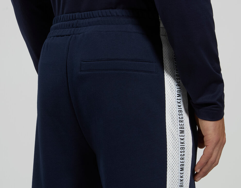 Men's joggers with mesh inserts, BLACK IRIS, hi-res-1