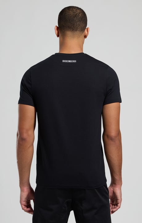 T-shirt uomo slim fit, ANTHRACITE, hi-res-1