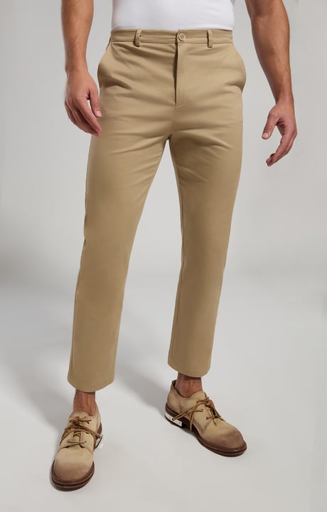 Pantaloni uomo classici, SPONGE, hi-res-1