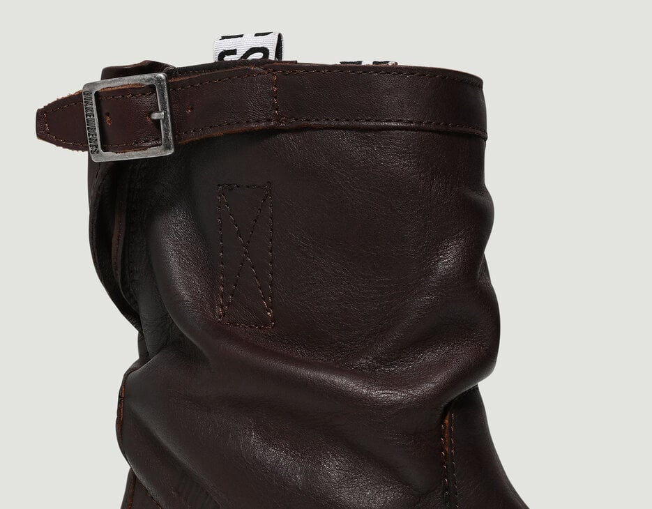 Women's slouchy boots - Violante, BROWN Women's slouchy boots - Violante, BROWN, hi-res-1