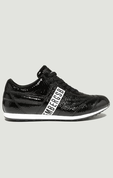 Bahia women's sneakers  in patent leather, BLACK Bahia women's sneakers  in patent leather, BLACK, hi-res-1