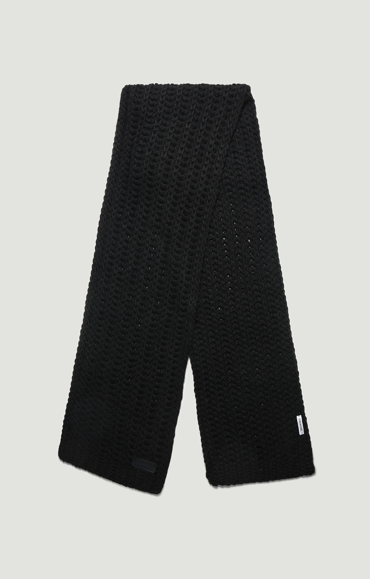 Chinchilla stole Bikkembergs Black in Chinchilla - 8976318