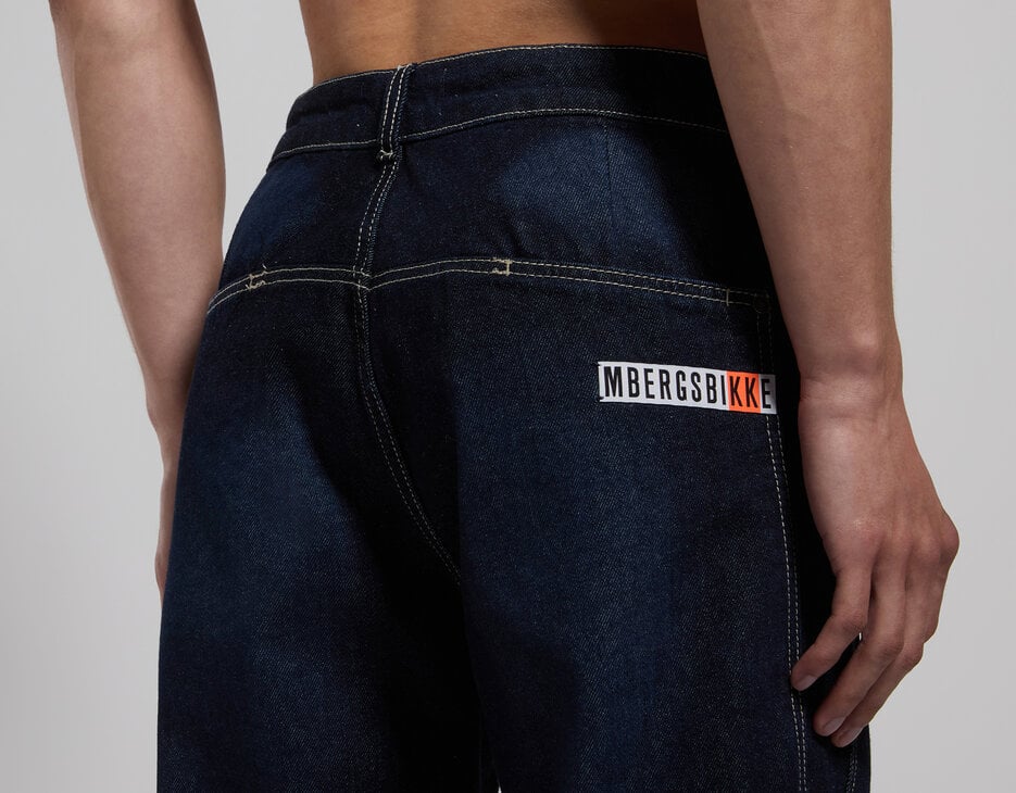 Men's wide-leg jeans, L0S BLUE DARK DENIM Men's wide-leg jeans, L0S BLUE DARK DENIM, hi-res-1
