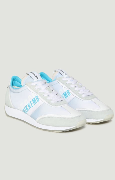 Women's sneakers Julie in suede leather, BABY BLUE/CYAN Women's sneakers Julie in suede leather, BABY BLUE/CYAN, hi-res-1