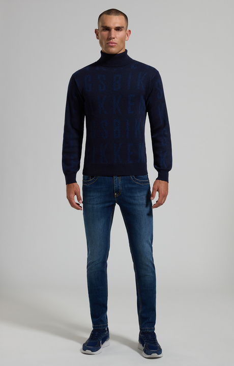 Men's slim fit jeans, L3 BLUE DENIM, hi-res-1