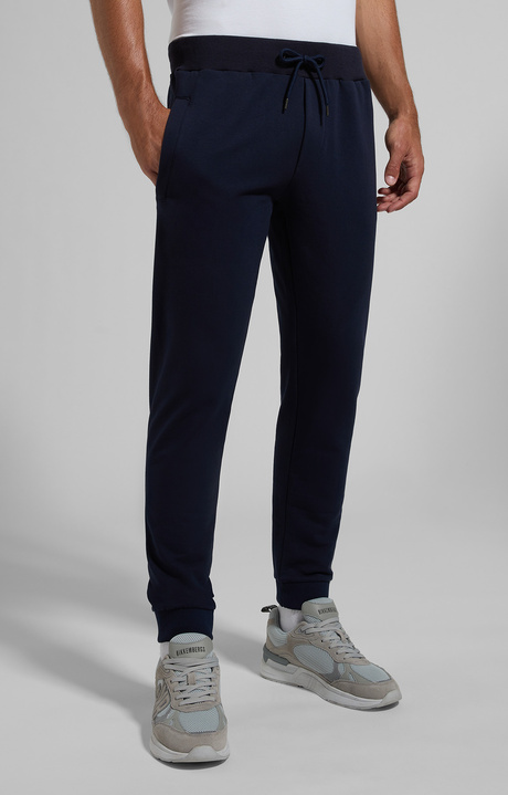 Men's soccer joggers, BLUE GRAPHITE, hi-res-1