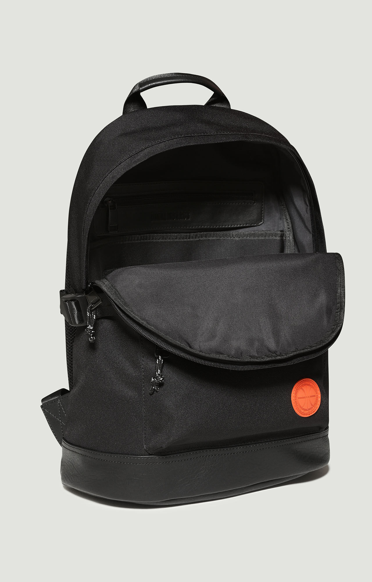 Black Men's Backpack Bounce in technical fabric | Bikkembergs