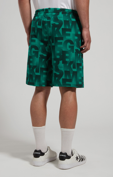 Men's fleece shorts, PEPPER GREEN Men's fleece shorts, PEPPER GREEN, hi-res-1