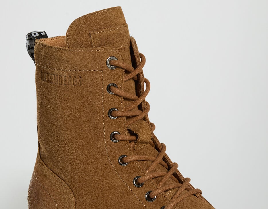 Men’s Vintage lace-up ankle boots , COGNAC Men’s Vintage lace-up ankle boots , COGNAC, hi-res-1