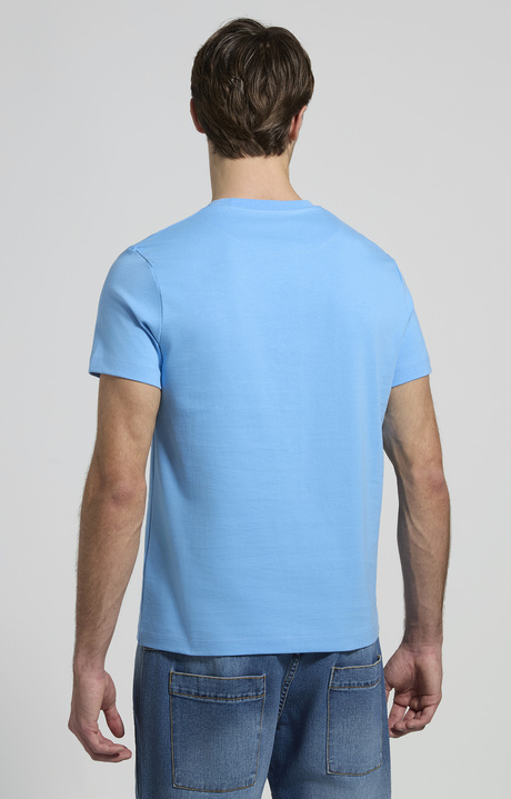 Men's tonal print T-shirt, LITTLE BOY BLUE, hi-res-1