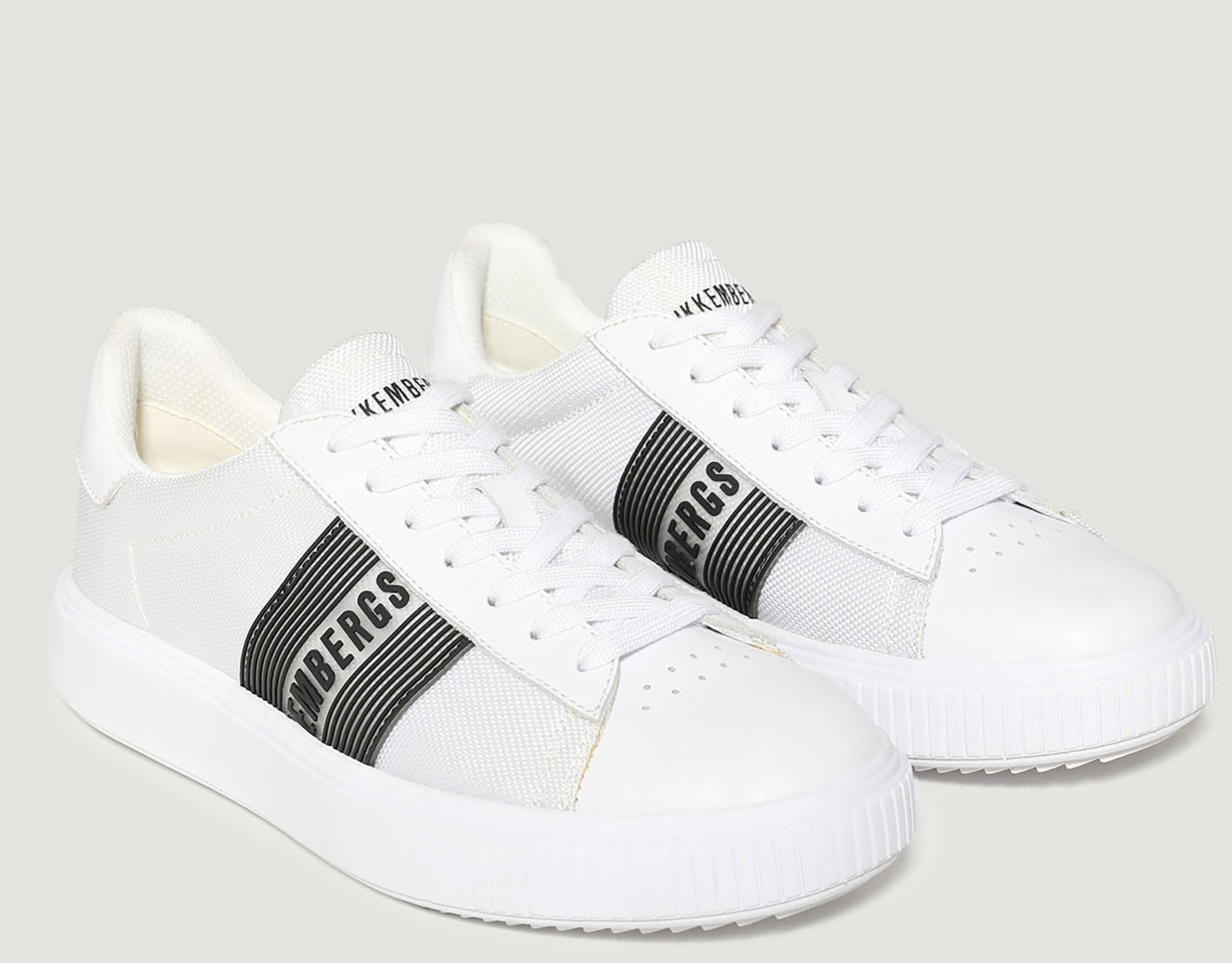 Cesan men's leather sneakers | WHITE