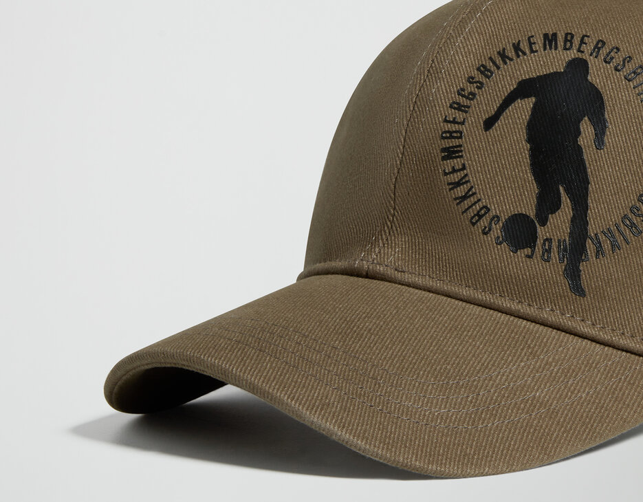 Men's ribbed baseball cap, GREEN Men's ribbed baseball cap, GREEN, hi-res-1