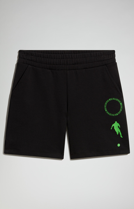 Junior's fleece shorts, BLACK, hi-res-1