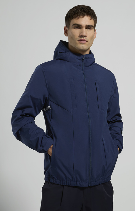 Men's hooded jacket, BLACK IRIS, hi-res-1