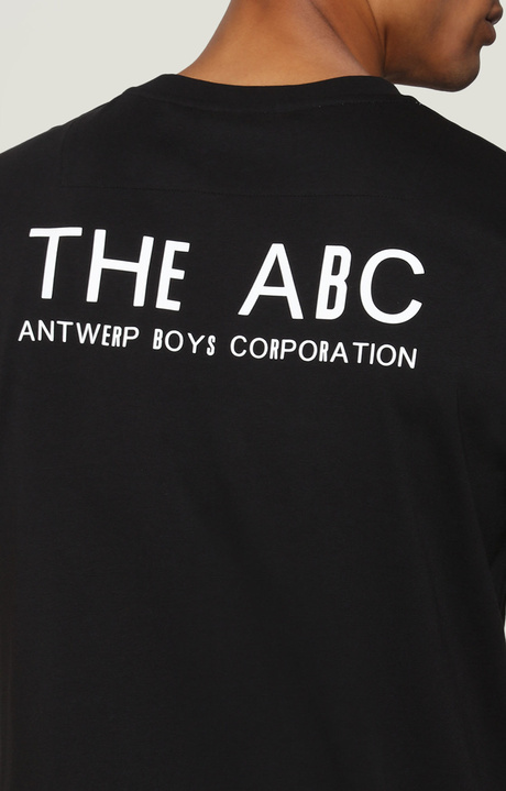 Men's printed T-shirt, BLACK, hi-res-1