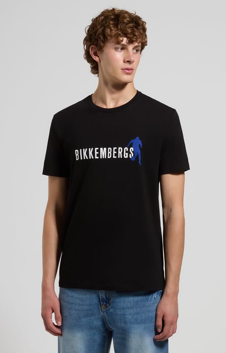 Slim fit men’s T-shirt, BLACK Slim fit men’s T-shirt, BLACK, hi-res-1