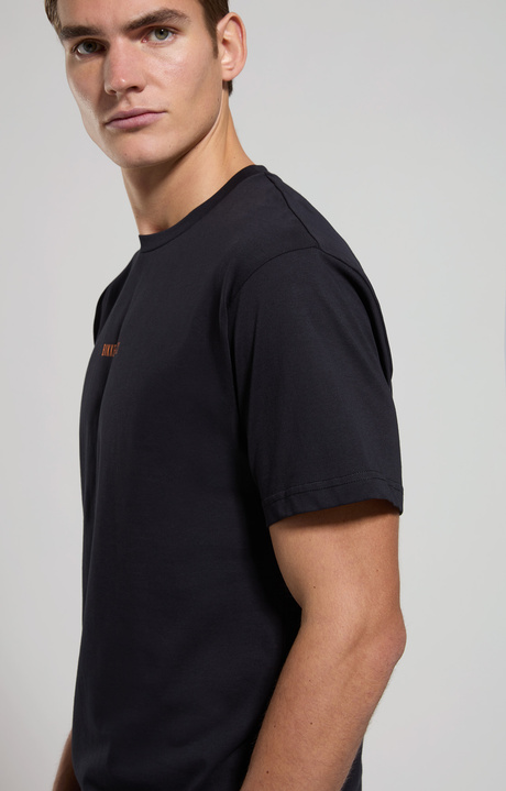 Men's T-shirt with prints, ANTHRACITE, hi-res-1
