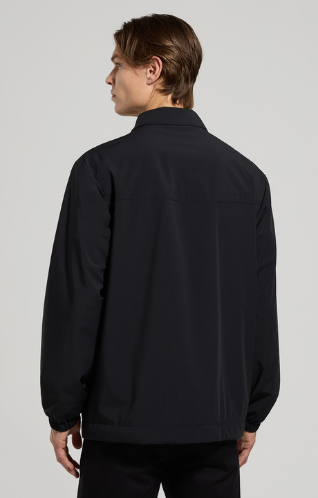 Men's windbreaker jacket, BLACK, hi-res-1