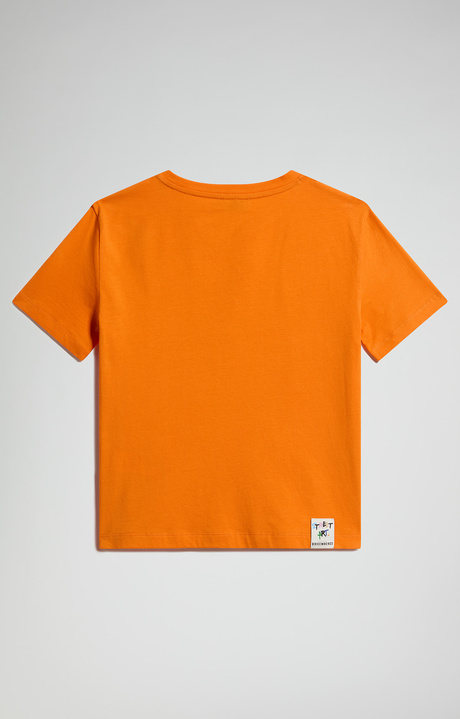 Boy's t-shirt with street print, ORIOLE, hi-res-1