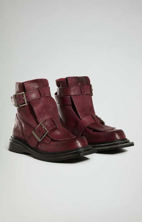 Men’s ankle boots New Heritage, BORDEAUX Men’s ankle boots New Heritage, BORDEAUX, hi-res-1