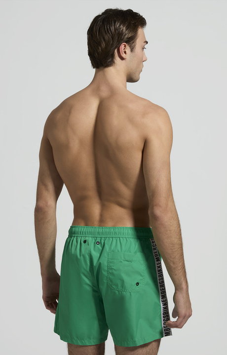 Men&rsquo;s drawstring swim shorts, GREEN, hi-res-1