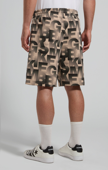 Men's fleece shorts, ANTHRACITE, hi-res-1