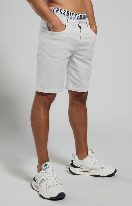Men's denim shorts, MOONBEAM, hi-res-1