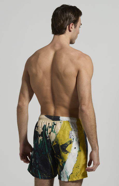 Men&rsquo;s packable swim shorts, YELLOW, hi-res-1