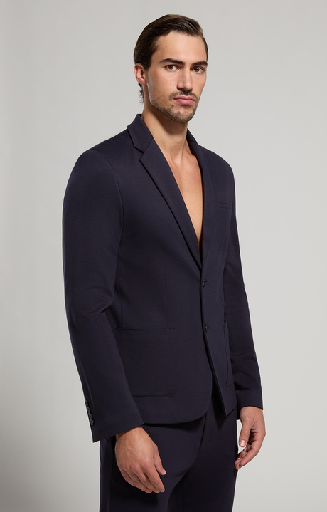 Milano stitch men's jacket, DRESS BLUES, hi-res-1