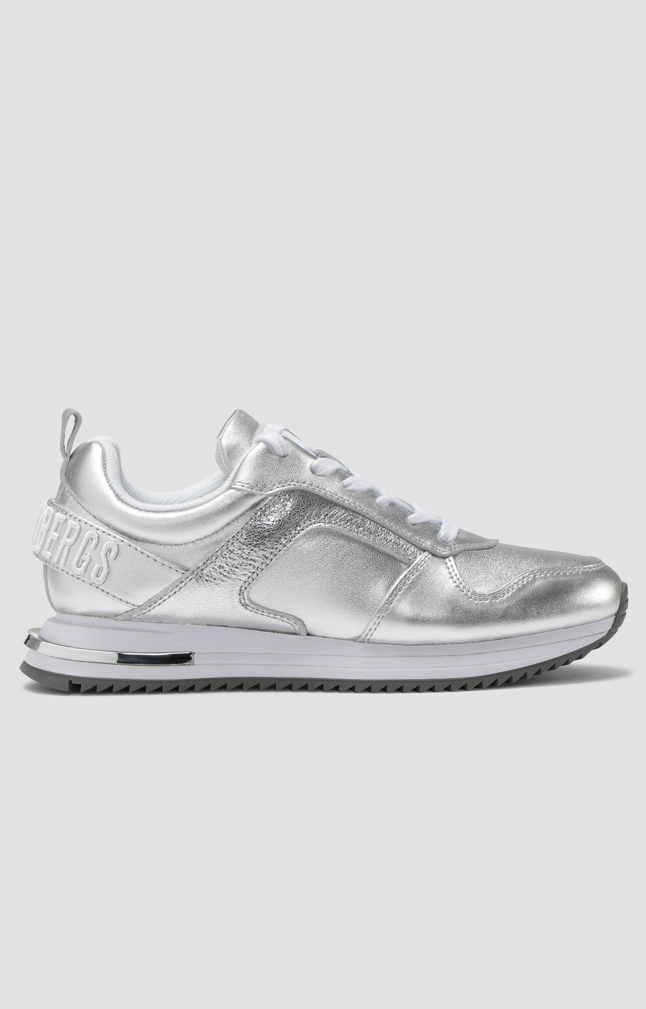 Silver women's running shoes Harmonie | Bikkembergs Silver women's running shoes Harmonie | Bikkembergs