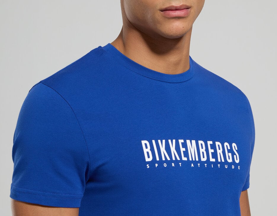 Logo print men's T-shirt, MAZARINE BLUE Logo print men's T-shirt, MAZARINE BLUE, hi-res-1