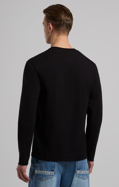 Long-sleeve men’s T-shirt, BLACK Long-sleeve men’s T-shirt, BLACK, hi-res-1