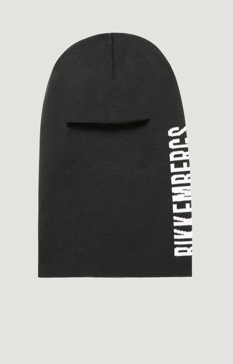 Men's balaclava hat, BLACK/WHITE Men's balaclava hat, BLACK/WHITE, hi-res-1