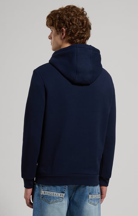 Men's sweatshirt with maxi zip pocket, BLACK IRIS Men's sweatshirt with maxi zip pocket, BLACK IRIS, hi-res-1
