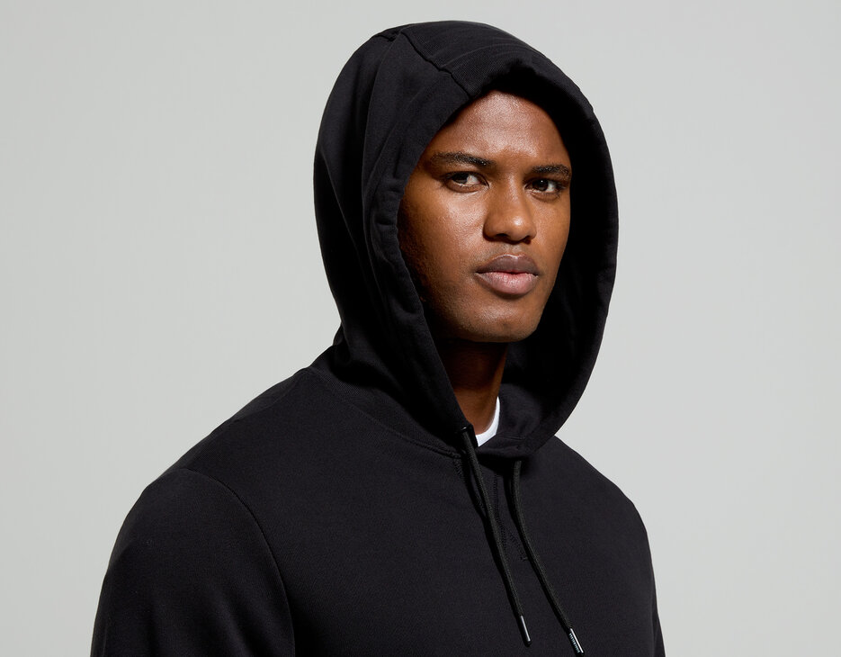 Embroidered men’s sweatshirt, BLACK, hi-res-1