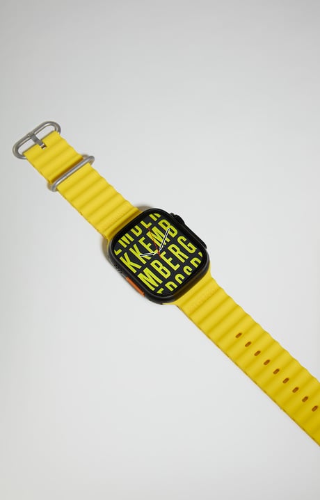 Smartwatch with 180 sports functions, BLACK/YELLOW Smartwatch with 180 sports functions, BLACK/YELLOW, hi-res-1