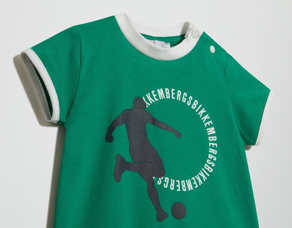 Baby romper Soccer, PEPPER GREEN Baby romper Soccer, PEPPER GREEN, hi-res-1