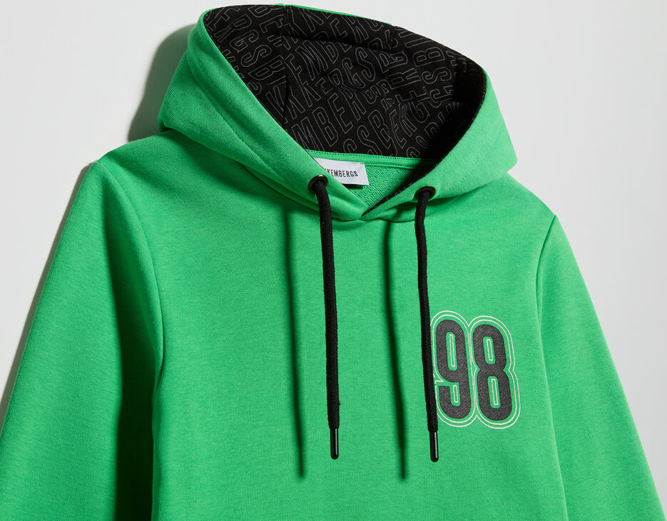 Boy's hoodie, CLASSIC GREEN, hi-res-1