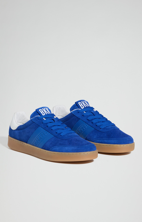 Men&rsquo;s Recoba multimaterial sneakers, BLUE, hi-res-1