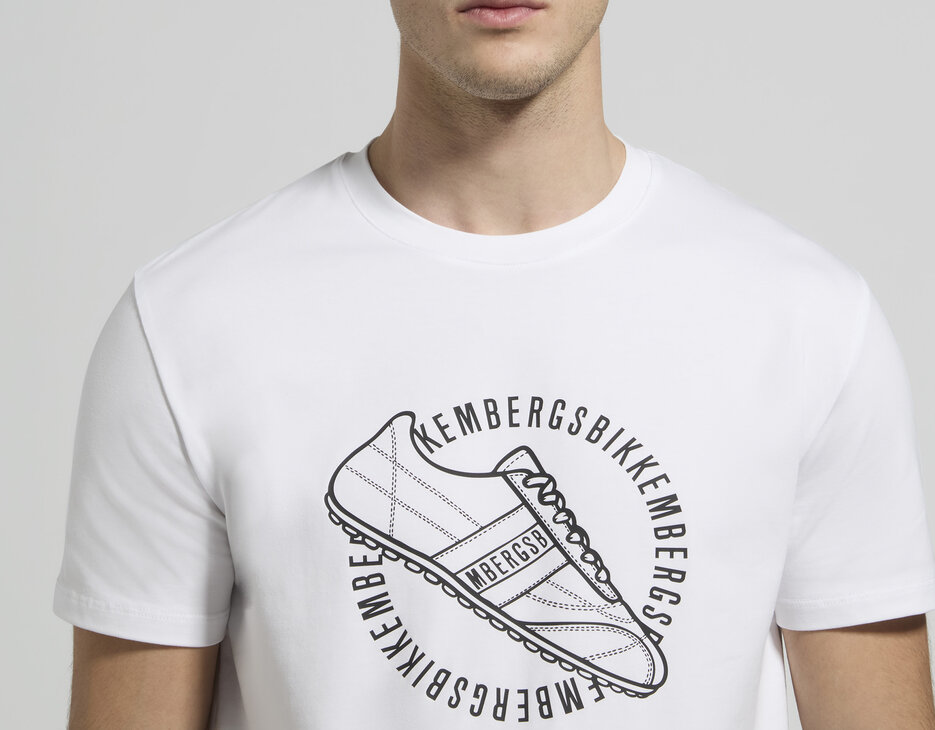 Men's printed T-shirt, WHITE, hi-res-1