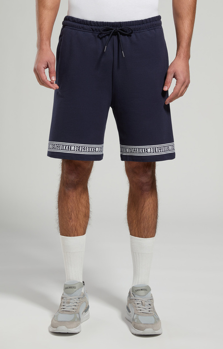 Men's shorts with tape, DRESS BLUES, hi-res-1