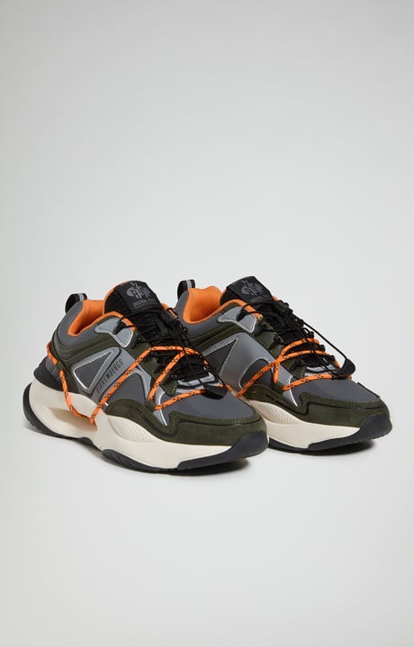 Men’s Ruyi sneakers, MILITARY Men’s Ruyi sneakers, MILITARY, hi-res-1