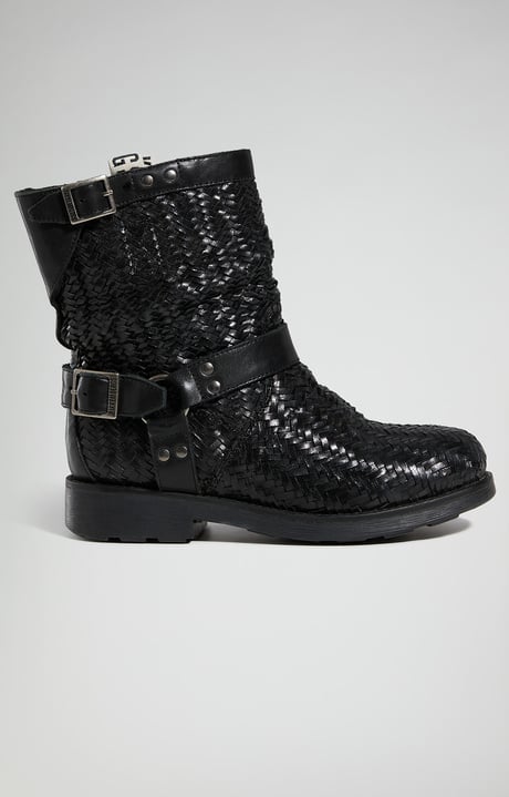 Vintage W women's slouchy boots, BLACK Vintage W women's slouchy boots, BLACK, hi-res-1