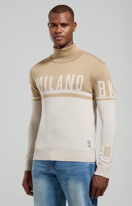 Olympics edition men’s turtleneck, SILVER FERN/SILVER BIRCH Olympics edition men’s turtleneck, SILVER FERN/SILVER BIRCH, hi-res-1