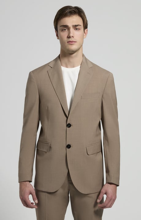 Men&rsquo;s wool-blend suit, GREEN HAZE, hi-res-1